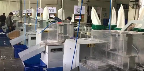 鋁材下料機DS-A400客戶(hù)現場(chǎng)圖