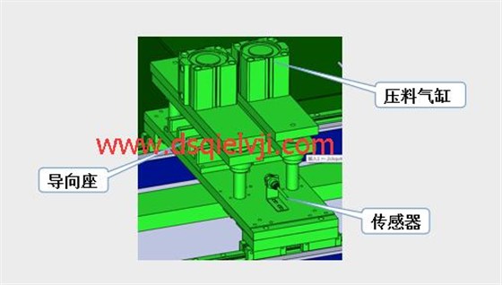 鄧氏全自動(dòng)鋁型材切割機送料裝置